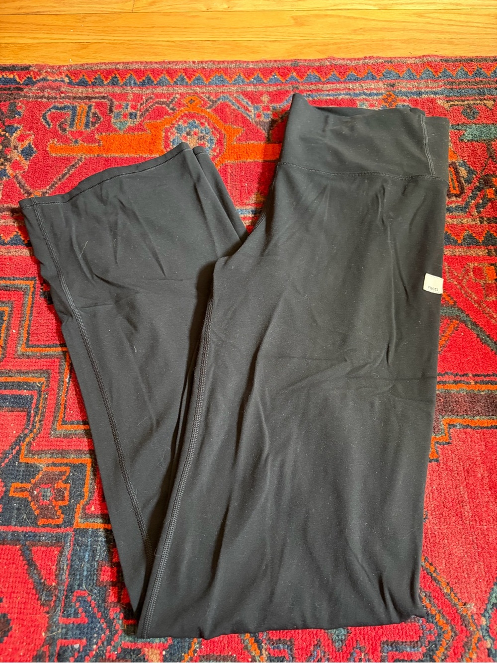 Vuori Black Flare Leggings